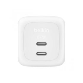 CARICABATTERIE 67W PPS DUAL USB-C BIANCO