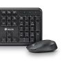 NGS HARMONY KIT (QUERTY, IT) tastiera Mouse incluso Universale RF Wireless QWERTY Italiano Nero