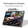 TCL NXTPAPER 14 Mediatek 256 GB 36,3 cm (14.3") 8 GB Wi-Fi 5 (802.11ac) Android 14 Grigio