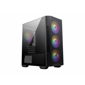 MSI MAG Forge M100R Midi Tower Nero, Trasparente