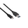 CLUB3D USB 3.1 Type-C to Type-A Cable 10Gbps PD 60W M/M 1m/3.28ft