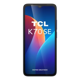TCL K70 SE 16,7 cm (6.56") Doppia SIM Android 16.0 4G USB tipo-C 4 GB 64 GB 3000 mAh Nero, Indaco