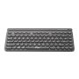 itek DGT W42B tastiera Universale RF senza fili + Bluetooth QWERTY Inglese, Italiano Nero