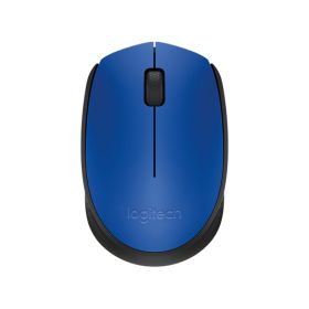 LOGITECH MOUSE WIRELESS OTTICO M171 BLU