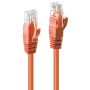 Lindy 48112 cavo di rete Arancione 10 m Cat6 U/UTP (UTP)