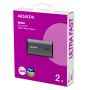 ADATA SE880 2 TB USB tipo-C 3.2 Gen 2 (3.1 Gen 2) Grigio