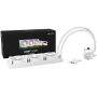 be quiet! LIGHT LOOP 360mm White Processore Raffreddatore di liquidi tutto in uno 12 cm Bianco 1 pz