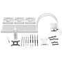 be quiet! LIGHT LOOP 360mm White Processore Raffreddatore di liquidi tutto in uno 12 cm Bianco 1 pz