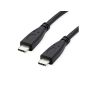 ROLINE GREEN CAVO USB3.2 GEN2, PD 20V5A, WITH EMARK, C - C, M/M, BLACK, 1M
