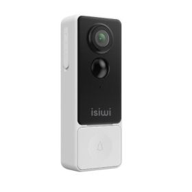 ISIWI CAMPANELLO A BATTERIA WIRELESS DLIN+  2K - 5200 MAH - PIR - SD CARD - AUDIO BIDIREZIONALE