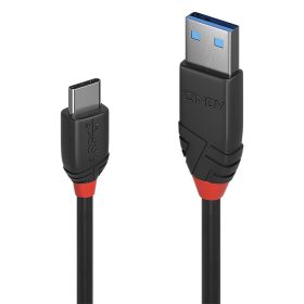 Lindy 36915 cavo USB USB 3.2 Gen 1 (3.1 Gen 1) 0,5 m USB A USB C Nero