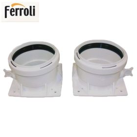 Kit scarico fumi sdoppiato Ferroli caldaie condensazione BLUEHELIX e DIVACONDENS