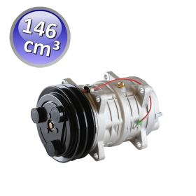 Compressore QP-15XD senza olio per trasporto refrigerato Poly-V 8PK - QP15-1178