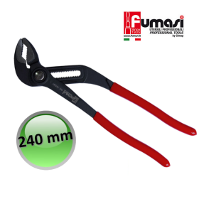 Pinza regolabile a Pappagallo tipo knipex da 240 mm cerniera con 23 regolazioni