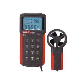 Anemometro professionale digitale con palmare e display LCD UT361