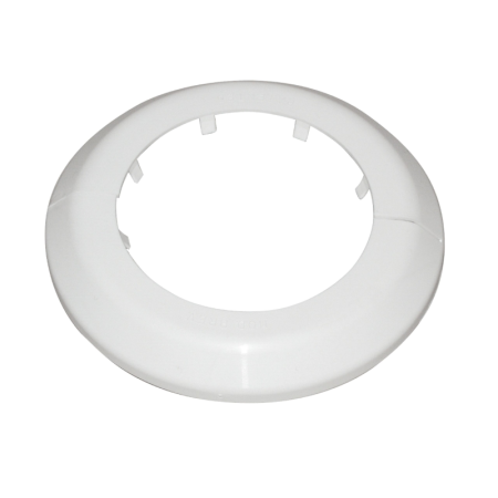 Rosone apribile in plastica Ø esterno 150 mm per tubi scarico WC