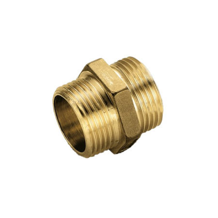 Nipples niples raccordo giunto dritto M-M 1''1/4 in ottone - acqua gas
