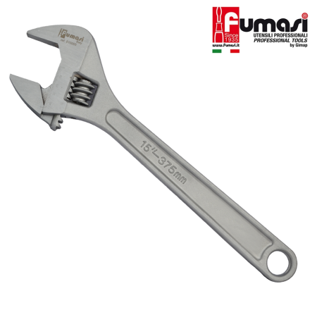 Chiave regolabile a rullino lunghezza 375 mm apertura max 45 mm