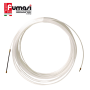 Sonda passacavo tirafilo elettrica molla in nylon Fumasi lunghezza 15 metri diametro 4 mm