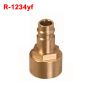 Raccordo adattatore bassa pressione per bombola Dupont R-1234yf