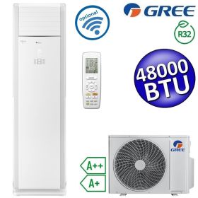 Climatizzatore mono a colonna Floor Standing 48000 Btu 230v con telecomando - GVH48AL-K6DNC7A/I + GVH48AL-K6DNC7A/O