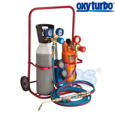 Stazione di saldatura ossipropanica - Turbo set super mini 5 Lt Oxyturbo