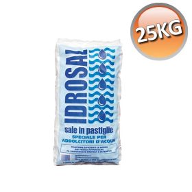 IDROSAL - Sale in pastiglie per addolcitore e depuratore acqua - confezione da 25 KG di sali