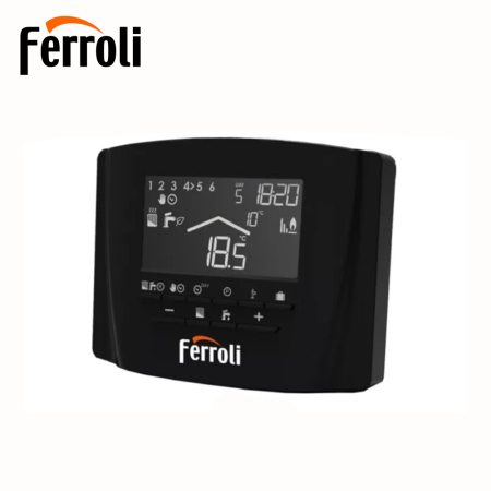 Romeo N Ferroli - cronotermostato settimanale termoregolazione modulante evoluta Classe V