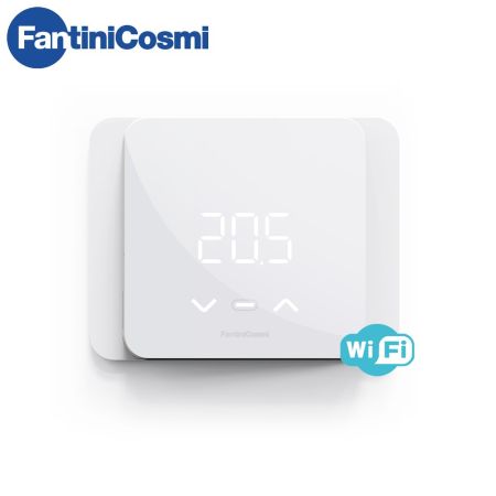 C800WIFIR Fantini Cosmi Cronotermostato led a batterie smart WiFi