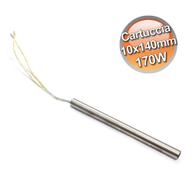 Candeletta accensione per stufa a pellet resistenza 10x140mm 170W