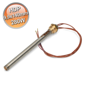 Candeletta accensione per stufa a pellet resistenza 9,9x140mm 280W