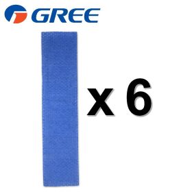 Filtro MITE CLEAR anti-acaro compatibile con tutti i climatizzatori GREE - 6 pezzi - 111220079