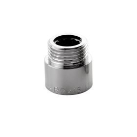 Prolunga in ottone cromato 3/8'' Maschio / Femmina - lunghezza 15 mm