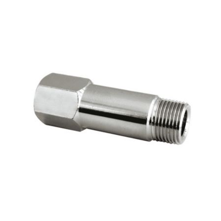 Prolunga in ottone cromato 3/8 Maschio / Femmina - lunghezza 60 mm
