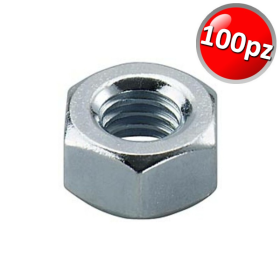 Dado esagonale M6 zincato WURTH - SACCHETTO 100pz