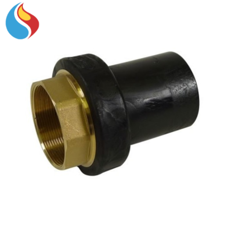 Raccordo Ø 25 x 3/4'' codolo di transizione terminale dritto filettato femmina in ottone