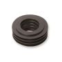 Morsetto gomma nera per vaso foro mm 60 per canotto mm 32