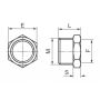 Riduzione in acciaio zincato 1'' maschio x 3/4'' femmina - 1 PEZZO