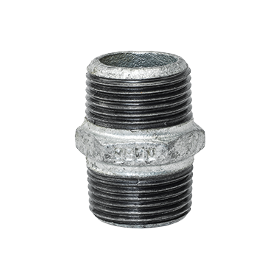 Nipplo niples 2'' M-M in ghisa malleabile zincato