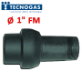 Giunto isolante dielettrico MF Ø 1'' PN10 idoneo per utenze Gas e Acqua
