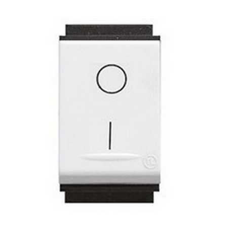 Interruttore Bipolare Bianco 16A 250V compatibile con Bticino Living Classic - Feb Elettrica