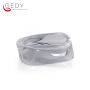Portasapone serie TWIST color argento