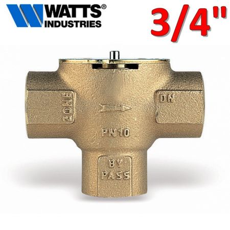 WATTS Valvola a zona ARCA a 3 vie in bronzo F-F-F 3/4