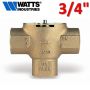 WATTS Valvola a zona ARCA a 3 vie in bronzo F-F-F 3/4