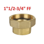 ICMA 789 - Bocchettone sede piana per pompa circolatore 3/4'' femmina x 1''1/2 femmina