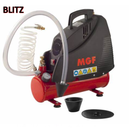 MGF BLITZ Pompa Disostruente disotturante scarico + compressore ad aria