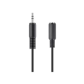 CAVO AUDIO 3.5MM M/F 3.5M NERO