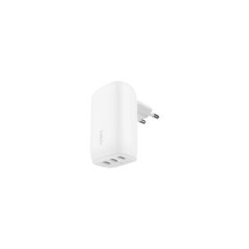CARICABATTERIA BOOSTCHARGE DA PARETE A 3 PORTE USB-C CON PPS DA 67W CONCAVO USB-C 100W 5A