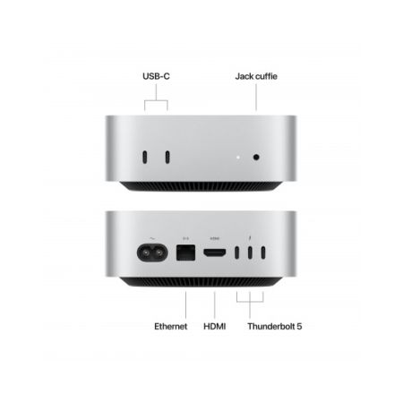 Mac mini M4 Pro chip con 12-core CPU e 16-core GPU, RAM 24GB, 512GB SSD