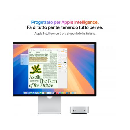 Mac mini M4 Pro chip con 12-core CPU e 16-core GPU, RAM 24GB, 512GB SSD